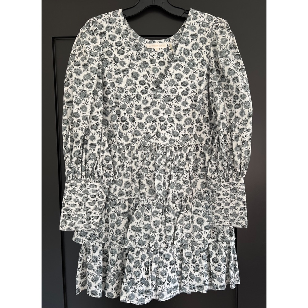 LoveShackFancy Tiered Mini Dress